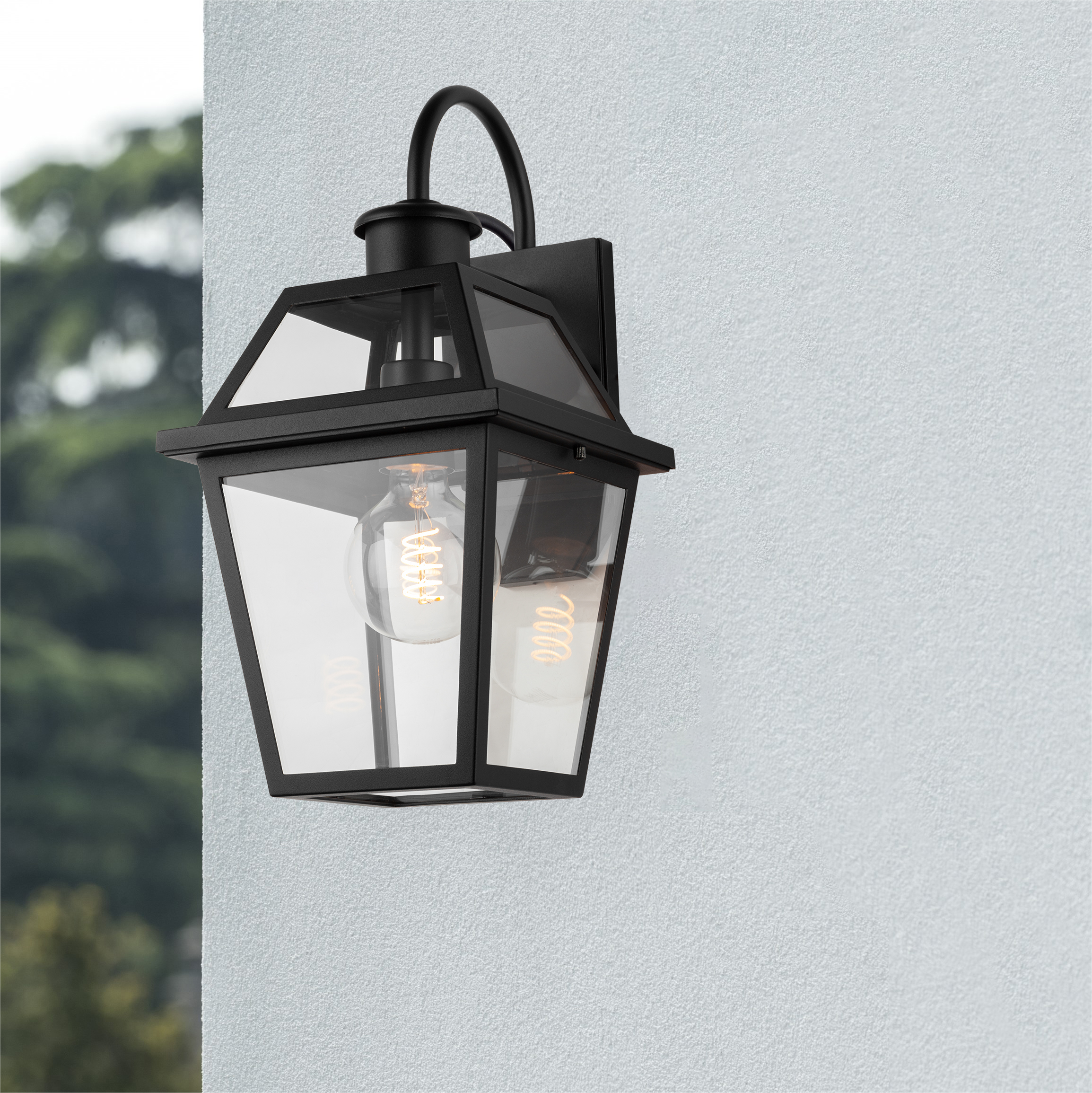 Luz moderna del aplique de la pared exterior de la elegancia con el zócalo impermeable de E27 IP44