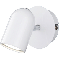 Moderna lámpara LED de pared con punto giratorio ajustable para interiores Shinny White GU10