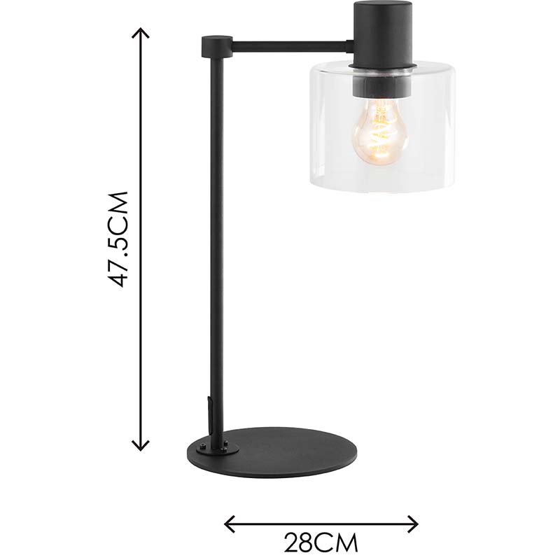 Lámpara nórdica Lámpara moderna Tazón Lámpara de mesa Decoración Luz Clara Regulable